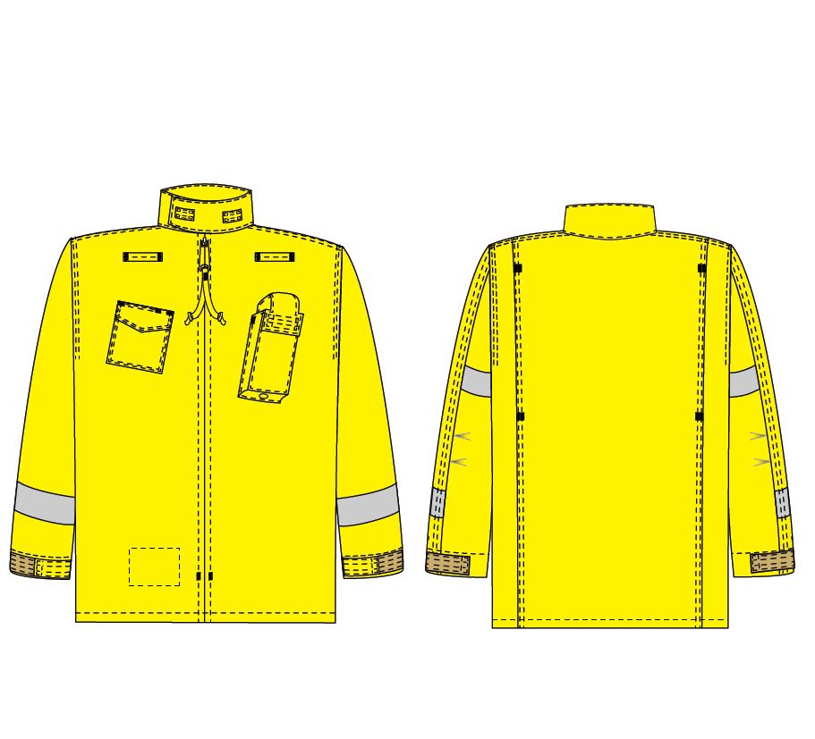 1st Defense-NFPA 1977  Wildland Jacket