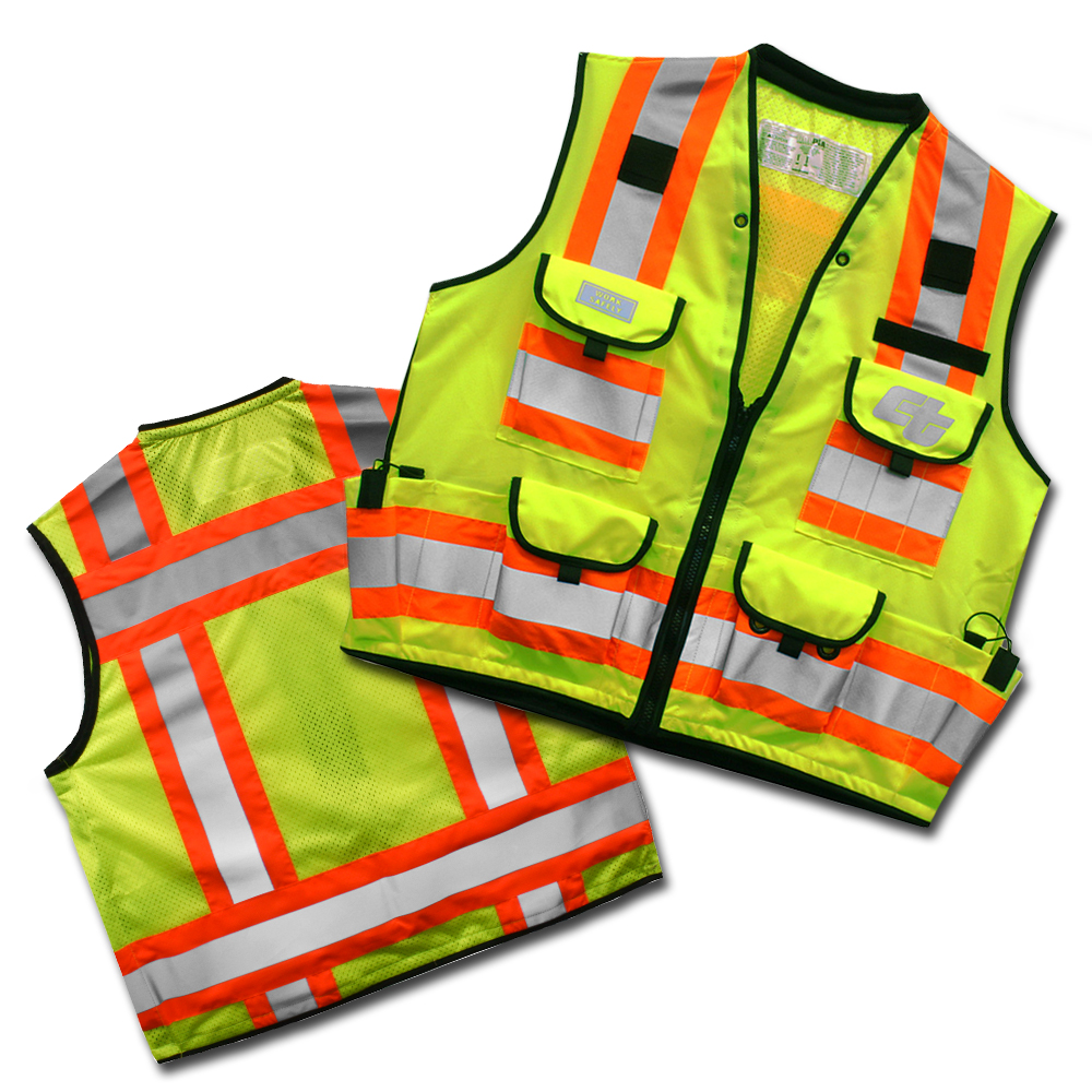 ANSI/ISEA 107-2010 Class II Surveyors Vest