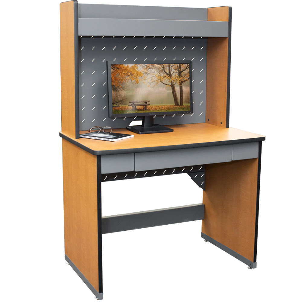 Metro Campus: Desk With Hutch