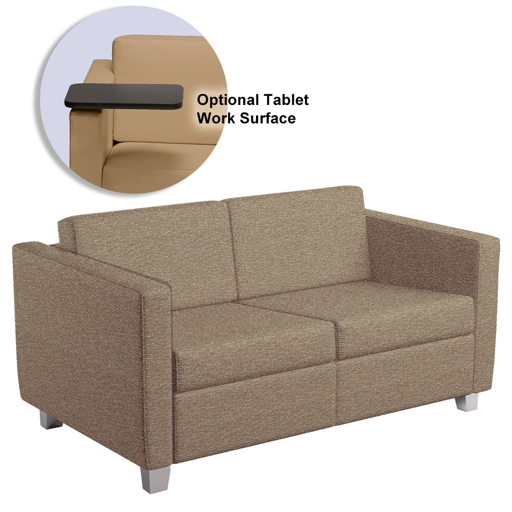 Stanford II Loveseat with Tablet