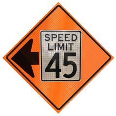 Retro-Reflective Sign - Speed Limit